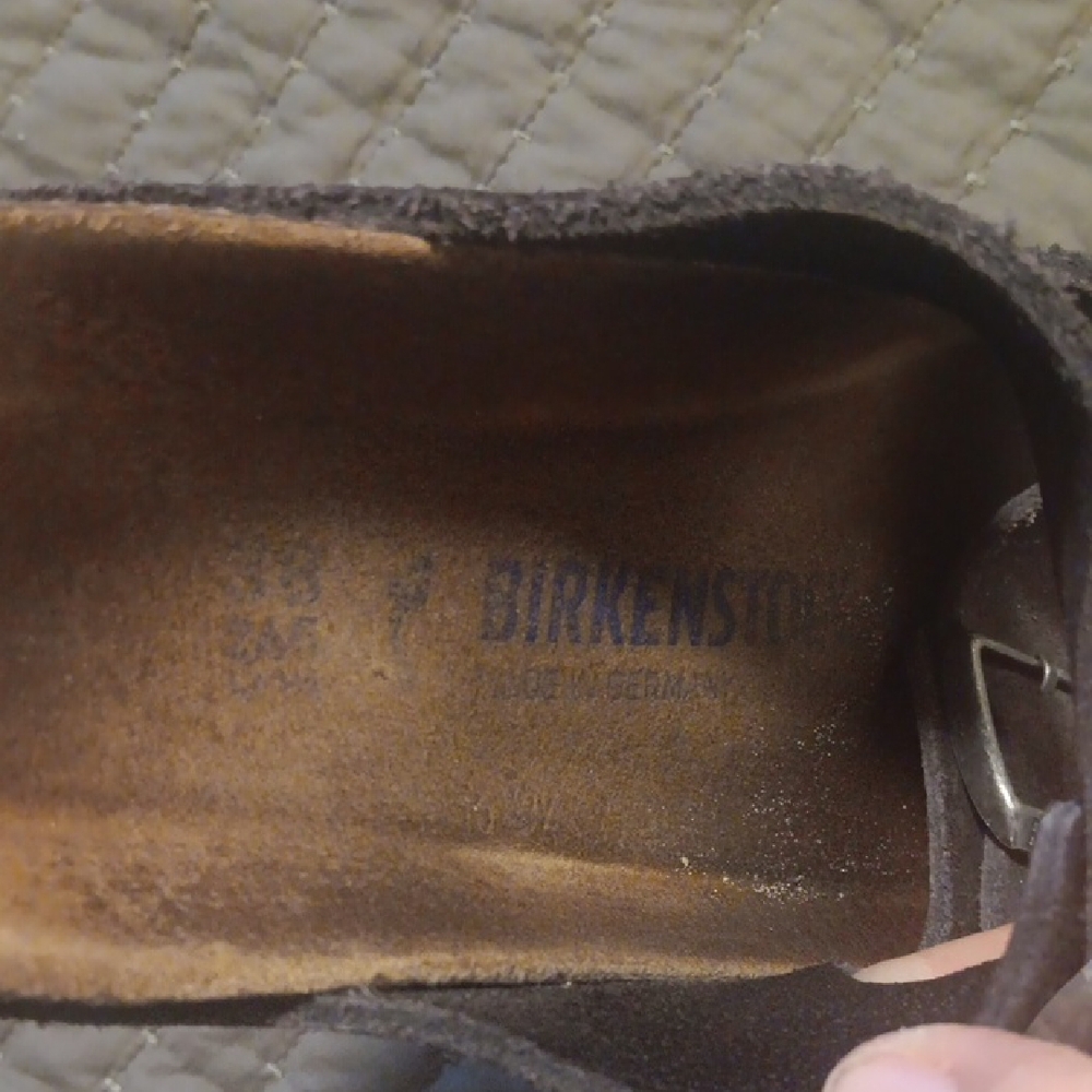 Black Suede Arizona BIRKESTOCKS - Picture 4 of 4